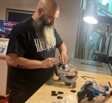 Proceso de ensamblaje de la pieza 3D Proceso de ensamblaje de la pieza 3D