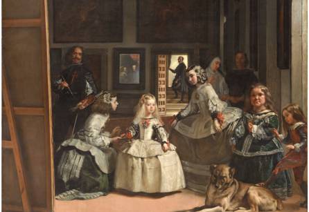 Las Meninas, en el Museo del Prado Las Meninas, en el Museo del Prado