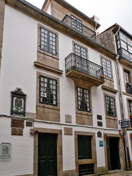 Fachada del Hotel en Santiago Fachada del Hotel en Santiago
