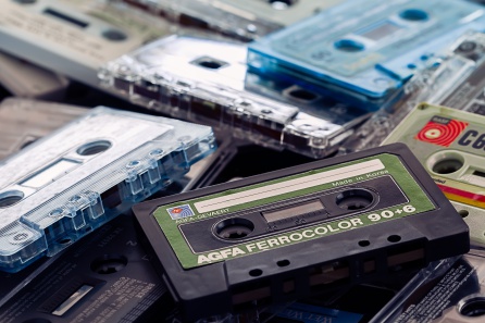 Los famosos casetes de los años 90 Los famosos casetes de los años 90