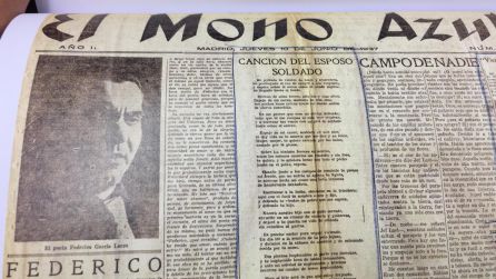 'Canción del esposo soldado', uno de los poemas escritos por Miguel Hernández en los periódicos de la época 'Canción del esposo soldado', uno de los poemas escritos por Miguel Hernández en los periódicos de la época