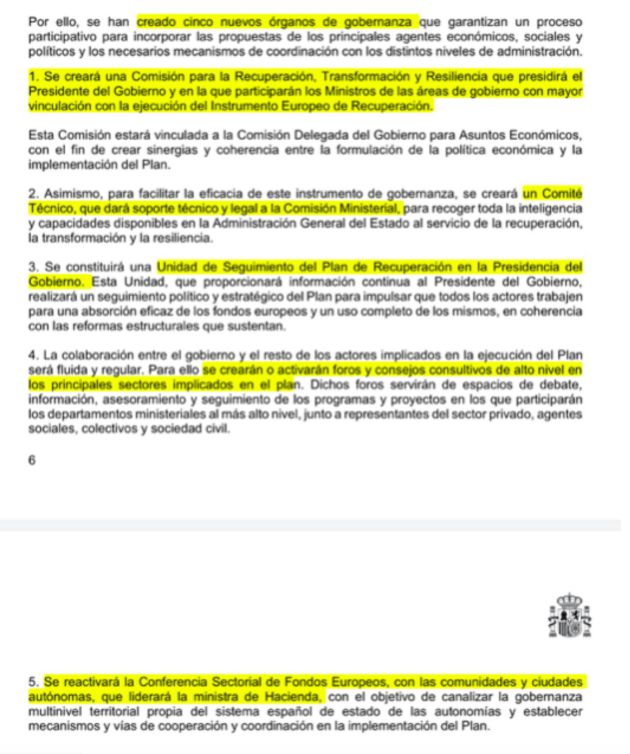 Plan de Ejecución de las ayudas europeas. Plan de Ejecución de las ayudas europeas.