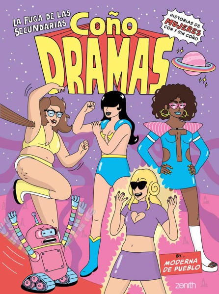 Portada de "Coñodramas". Portada de "Coñodramas".