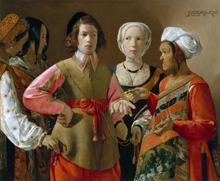 La buenaventura, de Georges de La Tour La buenaventura, de Georges de La Tour