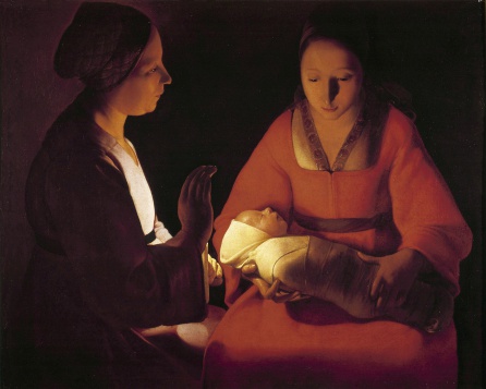 El recién nacido, de Georges de La Tour El recién nacido, de Georges de La Tour