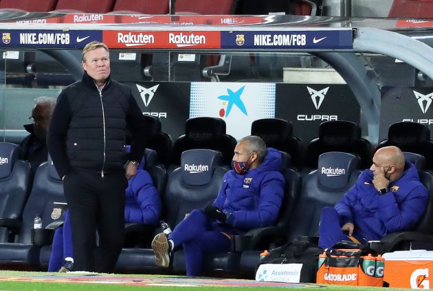 Ronald Koeman, a la cabeza del banquillo del FC Barcelona Ronald Koeman, a la cabeza del banquillo del FC Barcelona