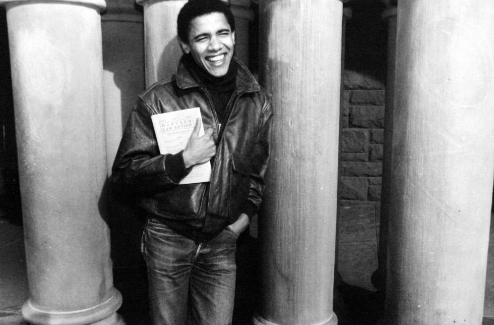 La trayectoria de Obama, en imágenes La trayectoria de Obama, en imágenes