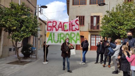 Aurora Teixidó, la tendera de Garriguella se jubila Aurora Teixidó, la tendera de Garriguella se jubila