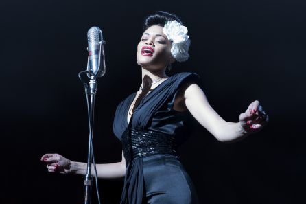 Andra Day en Los Estados Unidos contra Billie Holiday Andra Day en Los Estados Unidos contra Billie Holiday