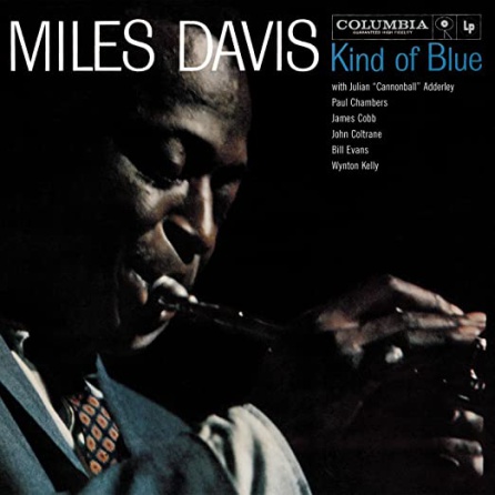 Portada de Kind of Blue Portada de Kind of Blue