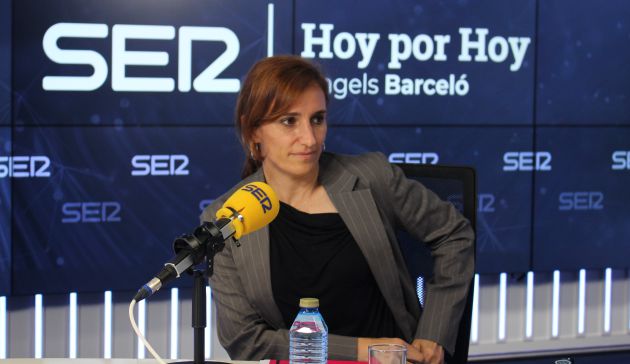 Mónica García, durante su entrevista en 'Hoy por hoy' Mónica García, durante su entrevista en 'Hoy por hoy'