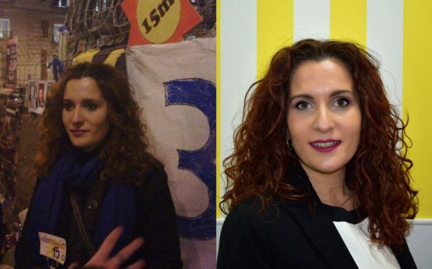 Silvia Gambarte, a la izquierda, en diciembre de 2011. A la derecha, en la actualidad. Silvia Gambarte, a la izquierda, en diciembre de 2011. A la derecha, en la actualidad.