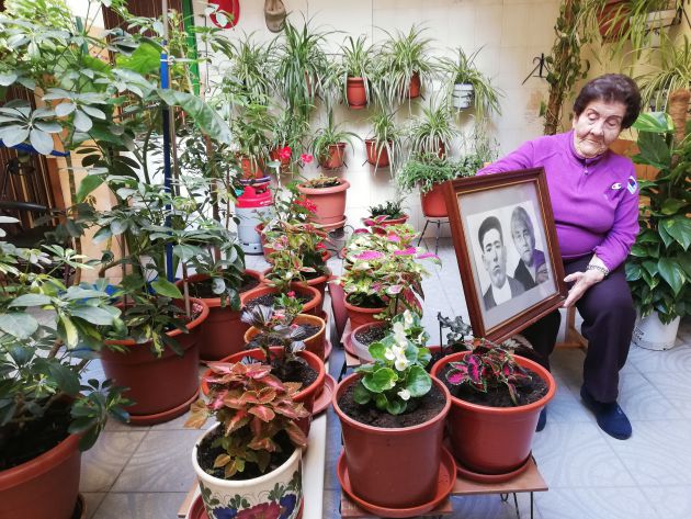 Recuerdo Golderos, vecina de Miguelturra, hija de Roque Golderos Cañizares, jornalero de Valenzuela de Calatrava, fusilado el 10 de mayo de 1940 Recuerdo Golderos, vecina de Miguelturra, hija de Roque Golderos Cañizares, jornalero de Valenzuela de Calatrava, fusilado el 10 de mayo de 1940
