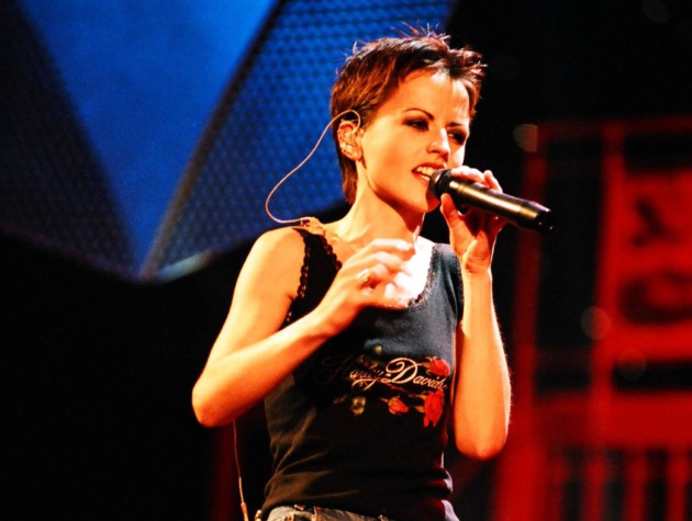 La cantante de The Cranberries durante una actuación en los años noventa La cantante de The Cranberries durante una actuación en los años noventa