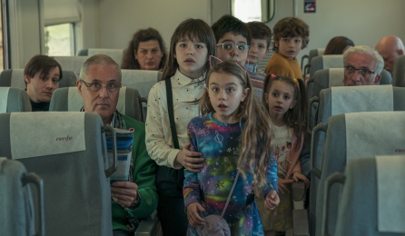Los niños del reparto de '¡A todo tren! Destino Asturias' Los niños del reparto de '¡A todo tren! Destino Asturias'
