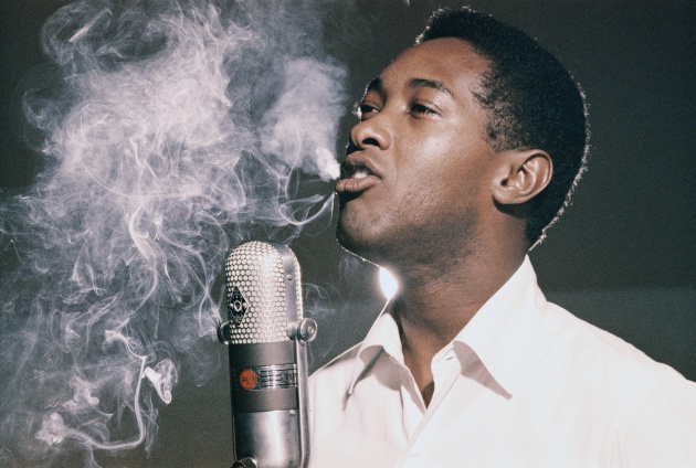 Sam Cooke en el estudio en los años 60 Sam Cooke en el estudio en los años 60
