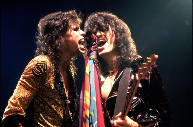 Aerosmith durante un concierto en 1994 Aerosmith durante un concierto en 1994