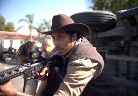Tenoch Huerta, protagonista de La purga infinita. Tenoch Huerta, protagonista de La purga infinita.