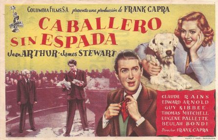Cartel Publicitario de Caballero sin espada Cartel Publicitario de Caballero sin espada