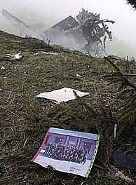 El lugar donde se estrelló el 26 de mayo de 2003 el Yak-42. (Foto: Reuters) El lugar donde se estrelló el 26 de mayo de 2003 el Yak-42. (Foto: Reuters)