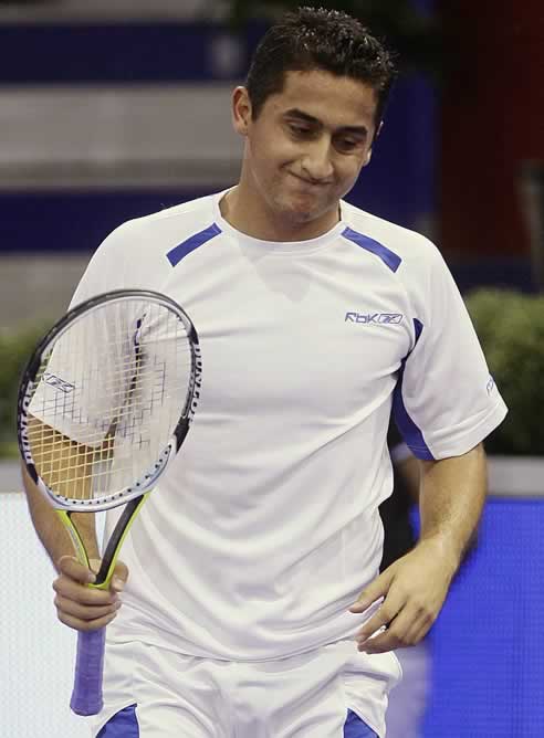 Nicolás Almagro, durante un partido Nicolás Almagro, durante un partido