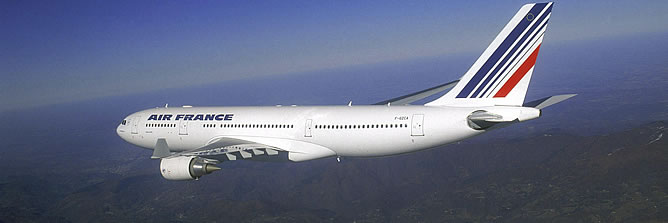 Imagen de un A330-200 de Air France similar al desaparecido Imagen de un A330-200 de Air France similar al desaparecido