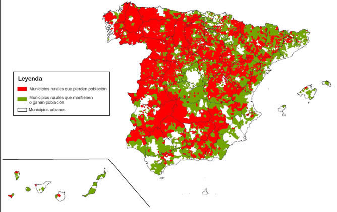 876 pueblos menos en 15 años 876 pueblos menos en 15 años
