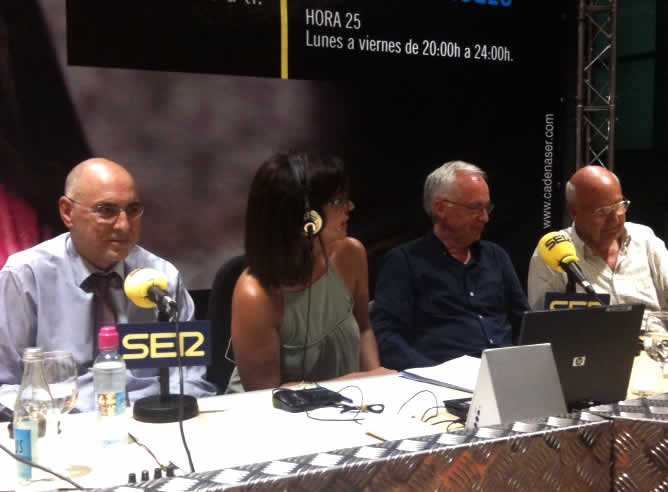 Hora 25 en Vitoria con Rodolfo Ares, Joseba Azcárraga y José Ángel Cuerda Hora 25 en Vitoria con Rodolfo Ares, Joseba Azcárraga y José Ángel Cuerda