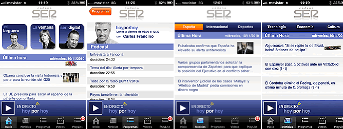 La SER lanza su nueva aplicación para iPhone La SER lanza su nueva aplicación para iPhone