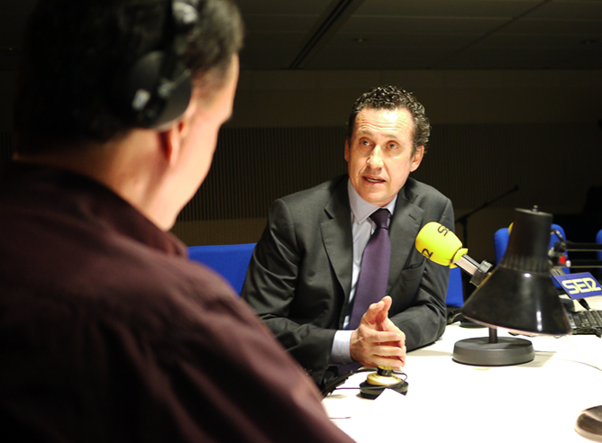 Jorge Valdano, en El Larguero Jorge Valdano, en El Larguero
