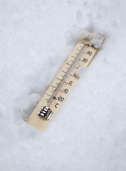 "Tenemos -17 grados, pero es normal" "Tenemos -17 grados, pero es normal"