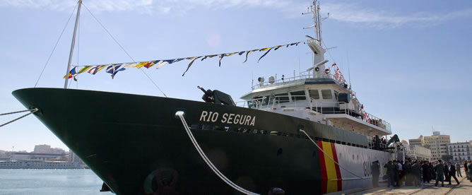 El mayor buque de la historia de la Guardia Civil El mayor buque de la historia de la Guardia Civil