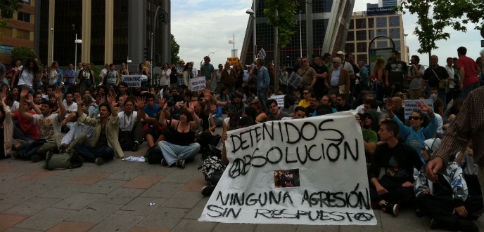 Los 18 detenidos por la movilización del domingo son puestos en libertad con cargos Los 18 detenidos por la movilización del domingo son puestos en libertad con cargos