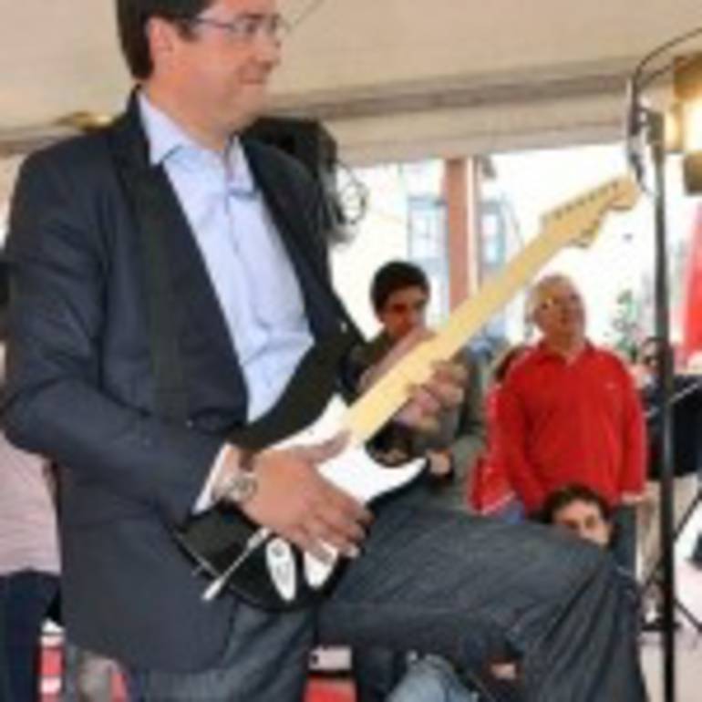 El guitarrista López El guitarrista López
