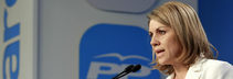 Cospedal: "España no puede aguantar diez meses en esta situación"