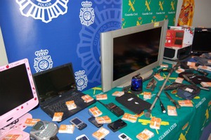 Operación Muleta: cae una banda especializada en el robo de telefonía móvil a gran escala Operación Muleta: cae una banda especializada en el robo de telefonía móvil a gran escala