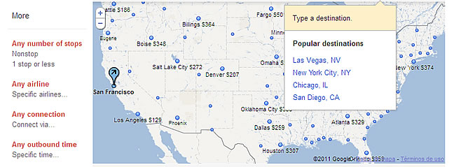 Flight Search, el buscador de vuelos de Google Flight Search, el buscador de vuelos de Google