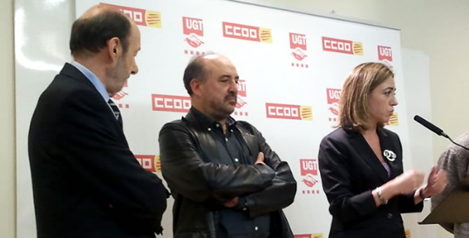 Rubalcaba no cree que España esté en zona de rescate Rubalcaba no cree que España esté en zona de rescate