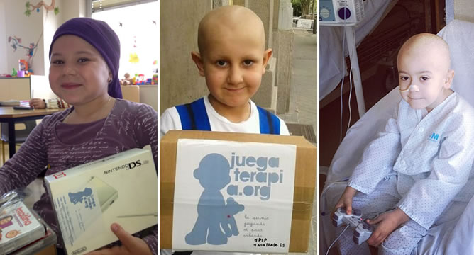 Juegaterapia ha entregado 500 videoconsolas a niños con cáncer en apenas dos años Juegaterapia ha entregado 500 videoconsolas a niños con cáncer en apenas dos años