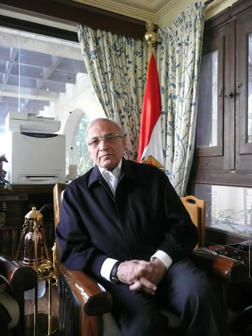 Ahmed Shafik, durante la entrevista para Cadena SER Ahmed Shafik, durante la entrevista para Cadena SER