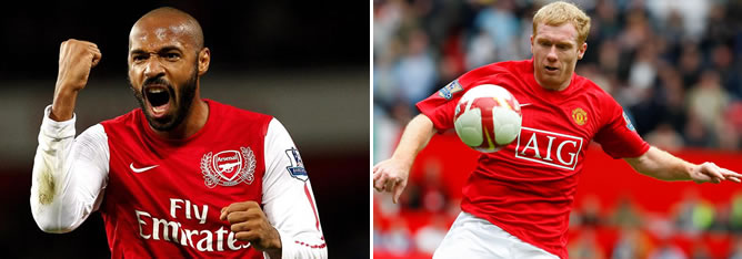 Scholes y Henry han revolucionado la Premier League. Scholes y Henry han revolucionado la Premier League.