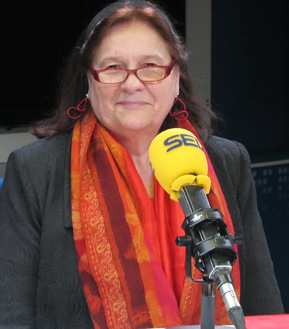 Ana María Llopis, presidenta de Supermercados Día, ha destacado en 'Hoy por Hoy' la importancia de la conciliación entre la familia y la carrera profesional Ana María Llopis, presidenta de Supermercados Día, ha destacado en 'Hoy por Hoy' la importancia de la conciliación entre la familia y la carrera profesional