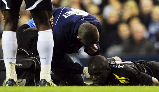 FOTOGALERIA: Susto en el Tottenham-Bolton FOTOGALERIA: Susto en el Tottenham-Bolton
