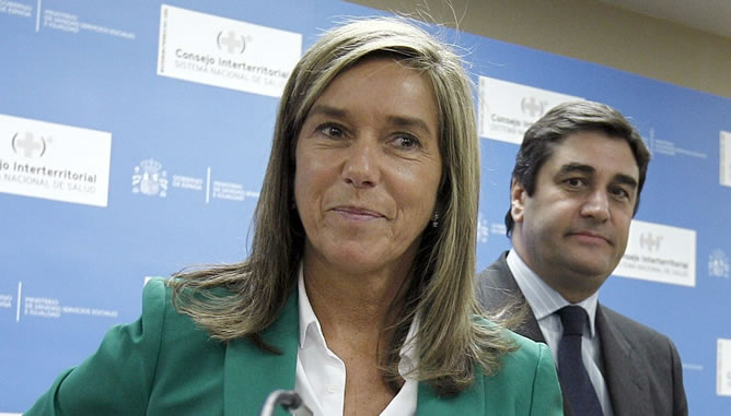 La titular de Sanidad, Ana Mato, anuncia la reforma en el pago de los fármacos La titular de Sanidad, Ana Mato, anuncia la reforma en el pago de los fármacos