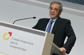 El Consejo Empresarial para la Competitividad ha presentado hoy el documento "Crecimiento y sostenibilidad de la economía española". Alierta ha asegurado que la situación de España es "muchísimo mejor" de la estimada por foros ajenos al país. El Consejo Empresarial para la Competitividad ha presentado hoy el documento "Crecimiento y sostenibilidad de la economía española". Alierta ha asegurado que la situación de España es "muchísimo mejor" de la estimada por foros ajenos al país.
