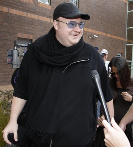 Kim Dotcom uno de los fundadores de la página web de descargas Megaupload. Kim Dotcom uno de los fundadores de la página web de descargas Megaupload.