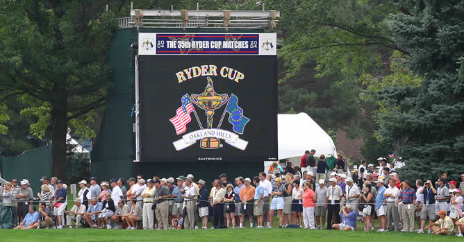 Si te gusta el golf, del 28 al 30 de septiembre tienes una cita con la Ryder Cup Si te gusta el golf, del 28 al 30 de septiembre tienes una cita con la Ryder Cup