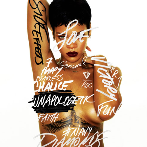 Portada del disco de Rihanna Portada del disco de Rihanna