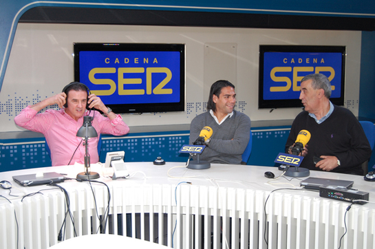 FOTOGALERIA: Falcao con De la Morena y Manolete FOTOGALERIA: Falcao con De la Morena y Manolete