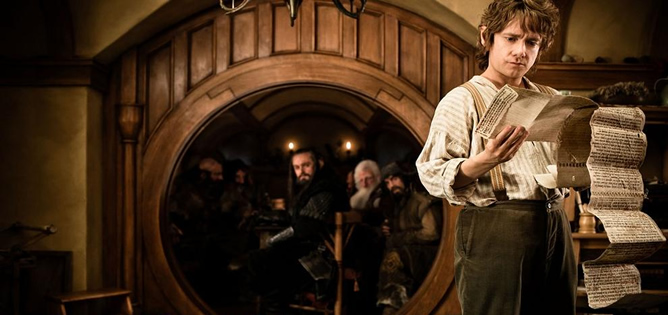 Fotograma de la película 'El Hobbit' Fotograma de la película 'El Hobbit'